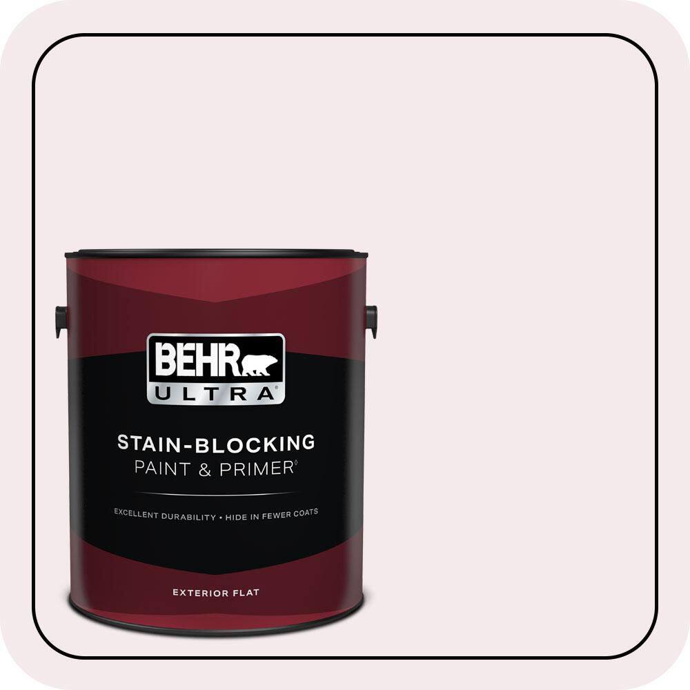 1 gal. #100A-1 Barely Pink Flat Exterior Paint & Primer price history on PriceWatchPro