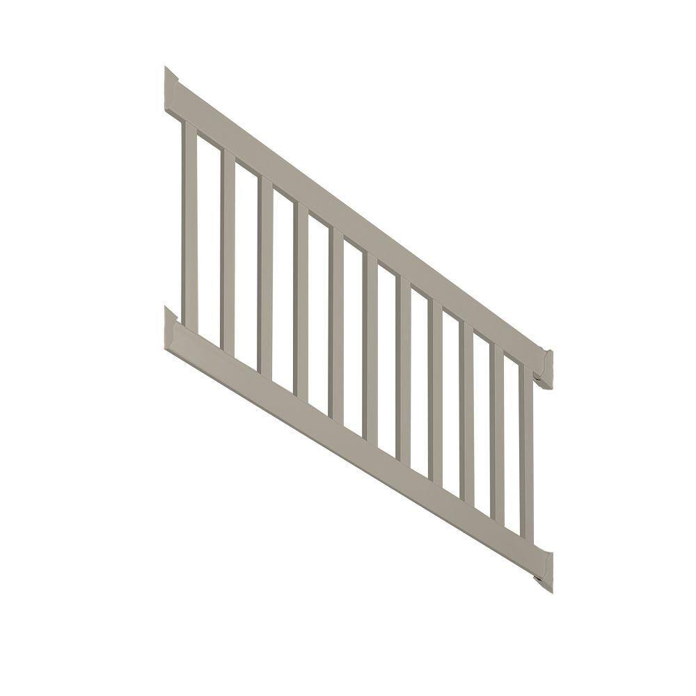 Reviews for Weatherables Walton 3 ft. H x 72 in. W Khaki Vinyl Stair