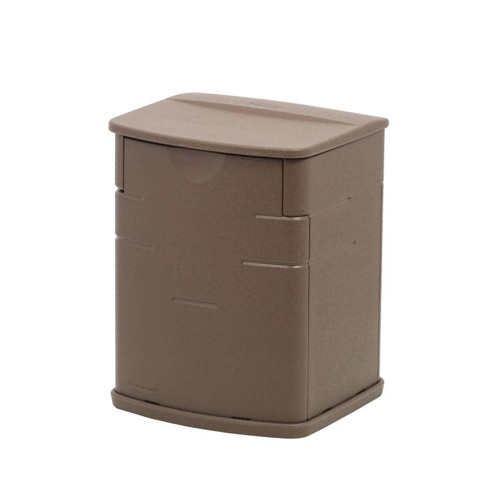 Rubbermaid Medium Resin Outdoor Storage Deck Box 74 Gal Charcoal