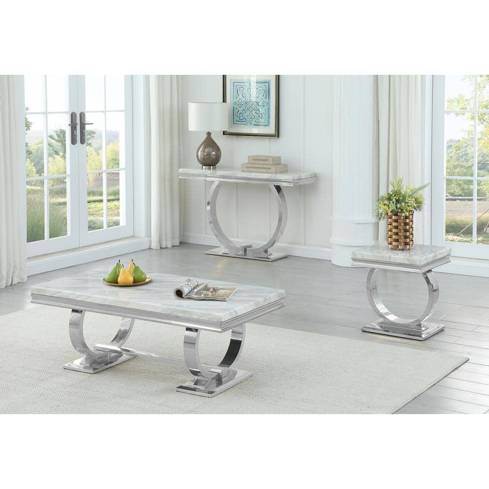 white-silver-console-tables-
