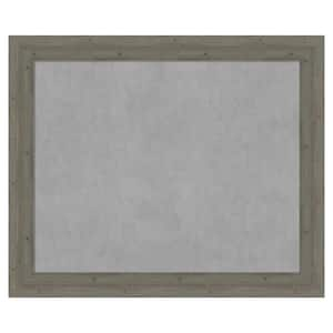 Fencepost Grey 47 in. x 39 in. Framed Magnetic Board