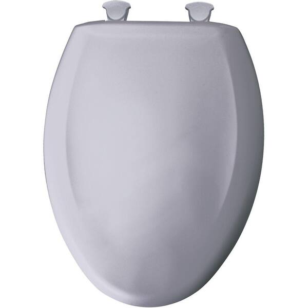 BEMIS Slow Close STA-TITE Elongated Closed Front Toilet Seat in Lilac