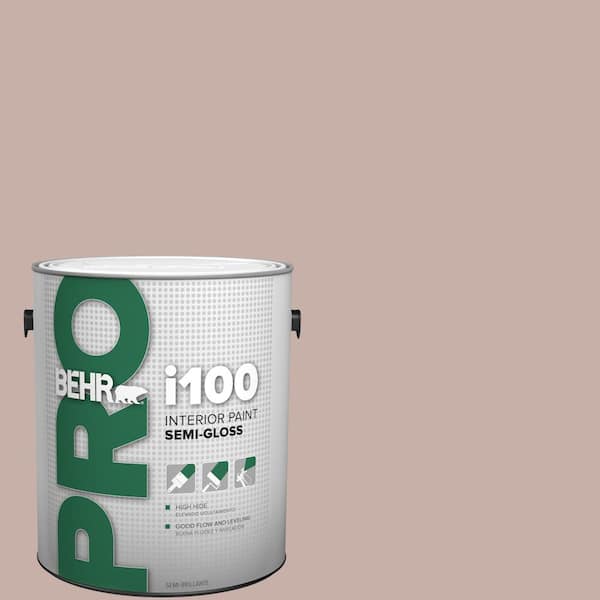BEHR PRO 1 gal. #N160-3 Vintage Charm Semi-Gloss Interior Paint