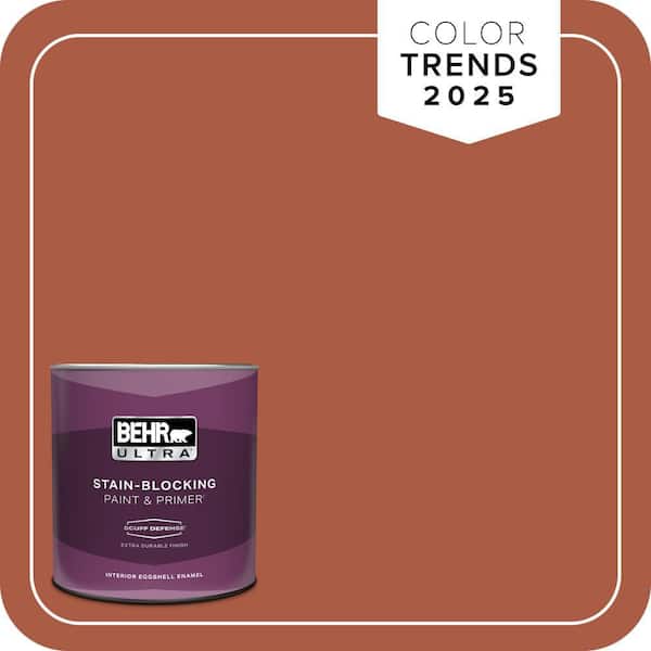 BEHR ULTRA 1 qt. #M190-7 Colorful Leaves Extra Durable Eggshell Enamel Interior Paint & Primer