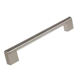 7-5/8 in. Center-to-Center Stainless Steel Finish Round Cross Bar Cabinet Pulls (10-Pack)
