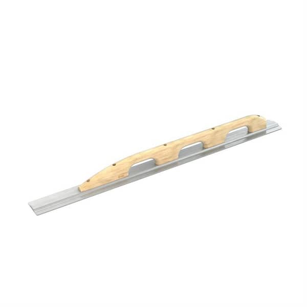 Bon Tool 42 in. Straight Magnesium Darby with Wood Handle