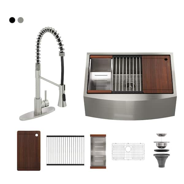 Types of Kitchen Sinks - The Home Depot