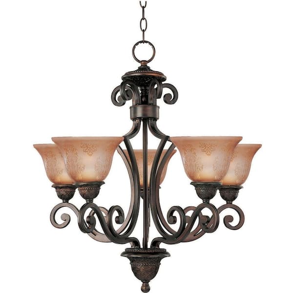 Symphony 5-Light Oil Rubbed Bronze Chandelier