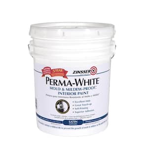 Perma-White 5 gal. Mold & Mildew-Proof Satin Interior Paint