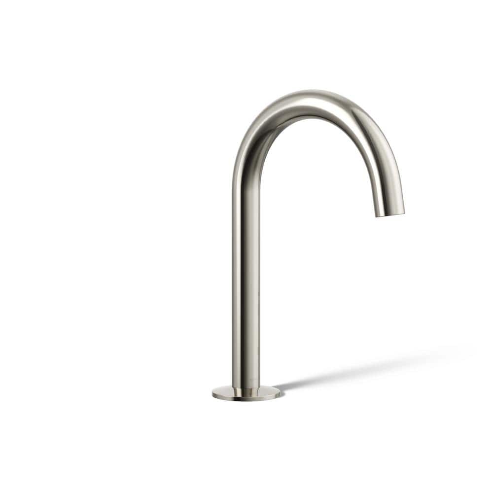 Components Bathroom Sink Faucet Spout with Tube Design 1.2 GPM in Vibrant Polished Nickel price history on PriceWatchPro
