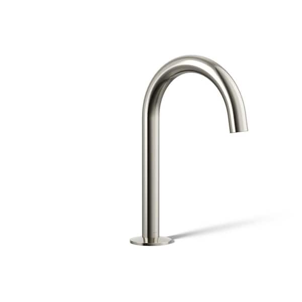 KOHLER Components Bathroom Sink Faucet Spout with Tube Design 1.2 GPM in Vibrant Polished Nickel