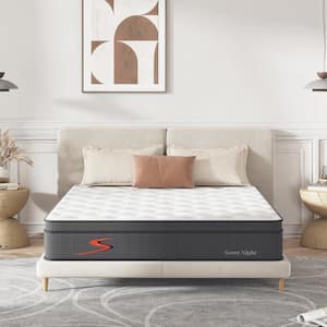 Support King Medium Firm 10 in. Hybrid Mattress, Supportand Cooling