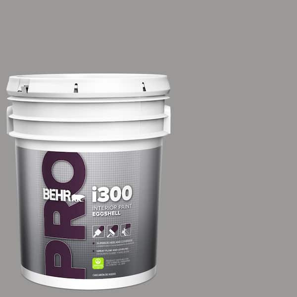 BEHR PRO 5 gal. #HDC-NT-10A Dolphin Gray Eggshell Interior Paint