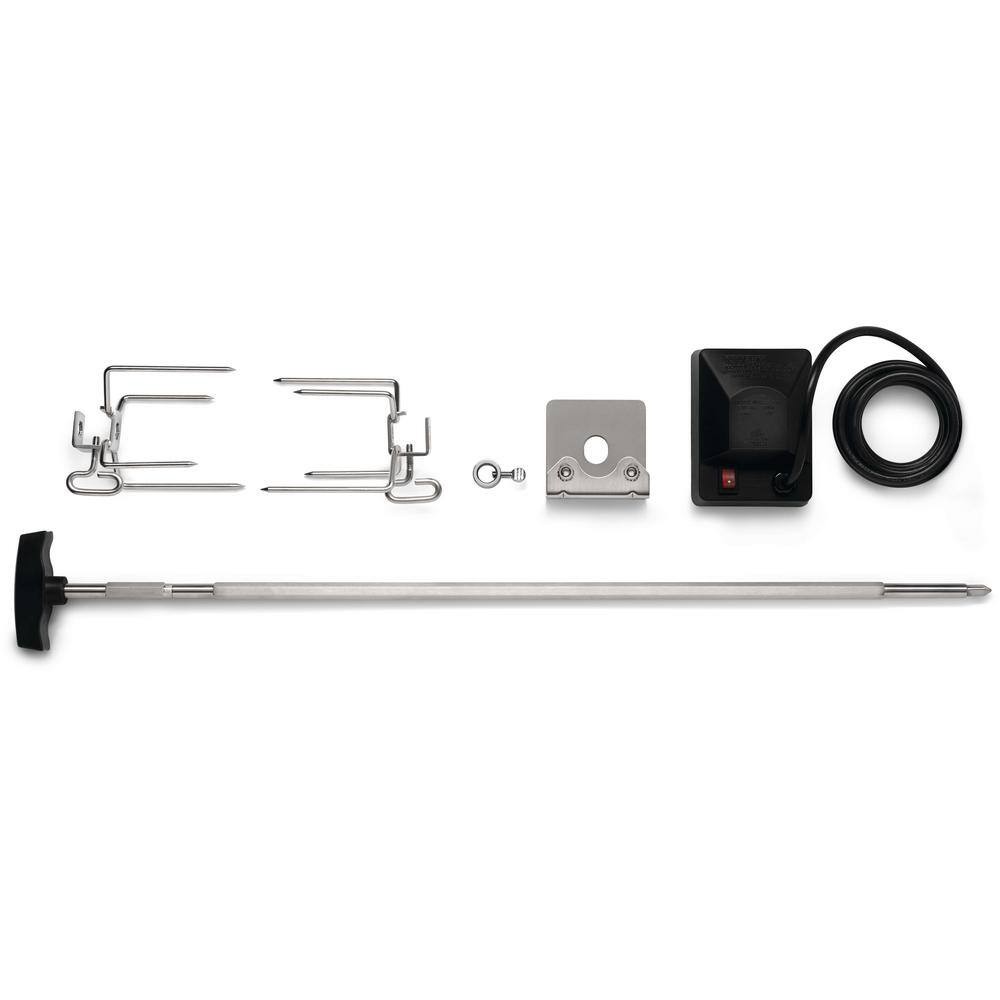 Freestyle Series Stainless Steel Heavy Duty Grill Rotisserie