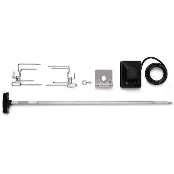 Unbranded Freestyle Series Stainless Steel Heavy Duty Grill Rotisserie