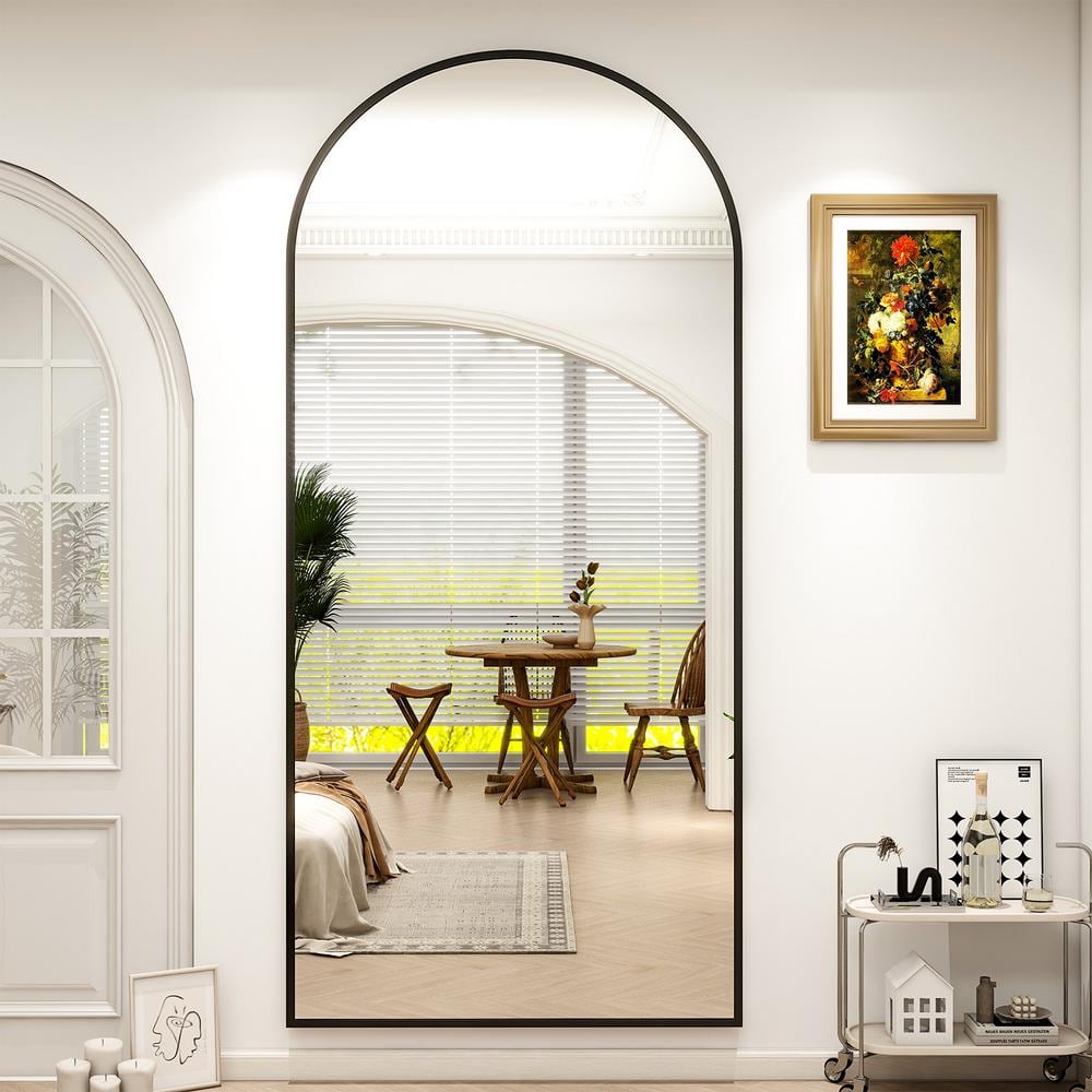 XRAMFY 33 in. W x 76 in. H Arched Classic Aluminum Alloy