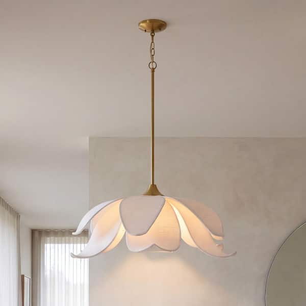 Savoy House Elsie 60-Watt 30 in. W x 11 in. H 6-Light Warm Brass