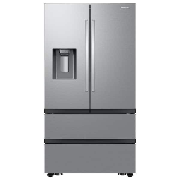 Samsung 30 cu. ft. Mega Capacity 4-Door French Door Refrigerator with Four Types of Ice in Stainless Steel