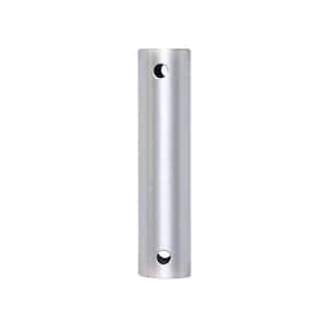 18 in. Silver Stainless Steel Extension Downrod