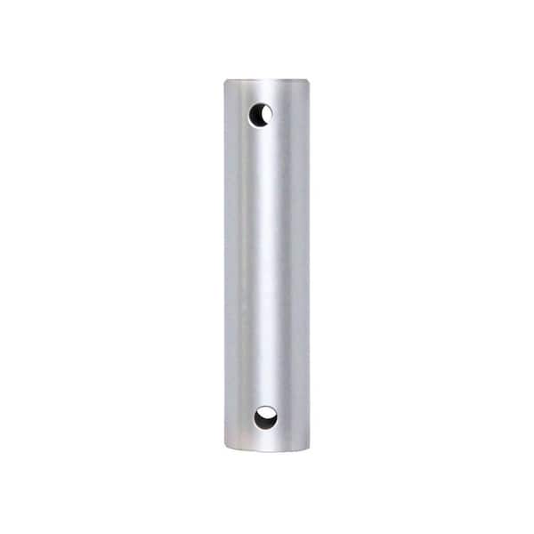 FANIMATION 18 in. Silver Stainless Steel Extension Downrod