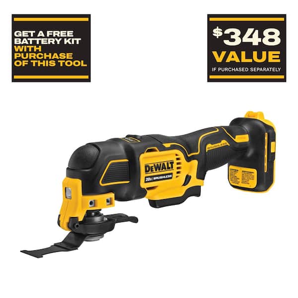 ATOMIC 20V MAX Cordless Brushless Oscillating Multi Tool (Tool Only)