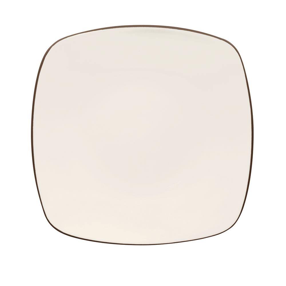 Noritake Colorwave Chocolate Brown Stoneware Square Platter 11-3/4 In ...