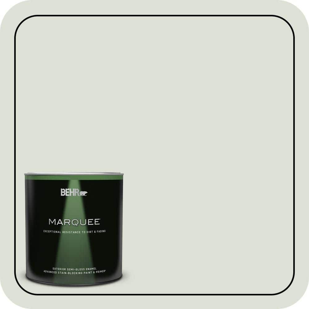 1 qt. #N390-1 Light Mist Semi-Gloss Enamel Exterior Paint & Primer price history on PriceWatchPro