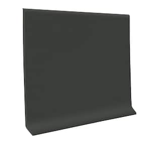 700 Series Black Brown 4 in. W x 1/8 in. T x 120 ft. L Thermoplastic Rubber Wall Cove Base Coil
