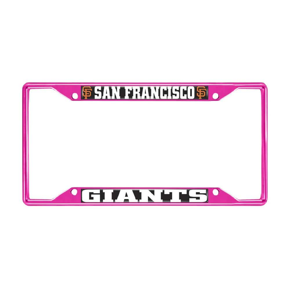 FANMATS Universal Fit MLB - San Francisco Giants License Plate Frame ...