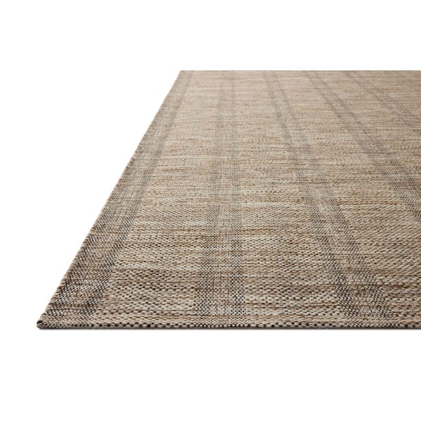 Chris Loves Julia Eugene Toffee / Ivory 9 ft. 3 in. x 13 ft. Area Rug