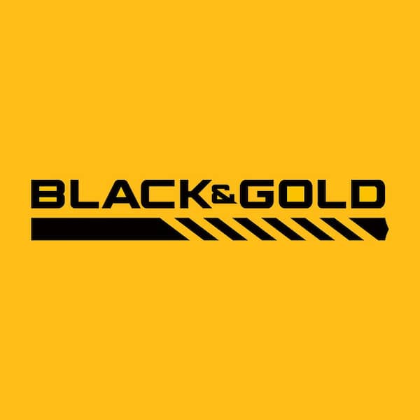 Black & Decker Drill Bit Set 15097, Gold Ferrous Oxide Finish, High-Speed  Steel