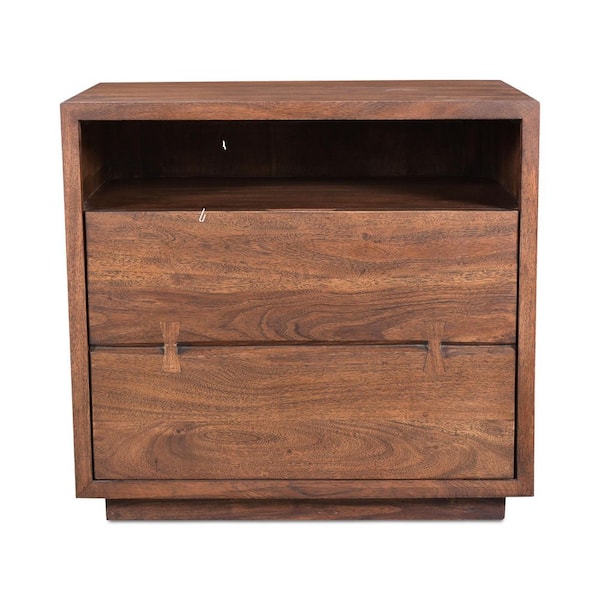 Sterling Brown 1-Drawer 26 in. W Nightstand