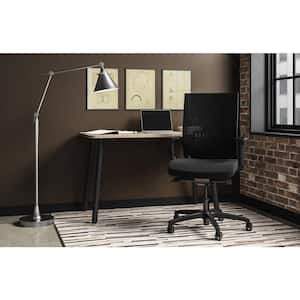 Easy Pro Black Ergonomic Lumbar Support Mesh Swivel Desk Chair with Armrests