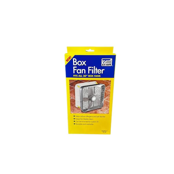 20 inch box fan filter discount
