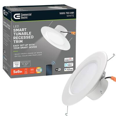 Attracktive canister lights home depot Wi Fi Recessed Lighting The Home Depot