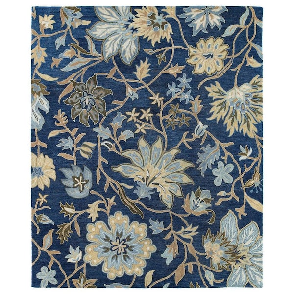 Kaleen Brooklyn Brody Blue 2 ft. x 3 ft. Area Rug