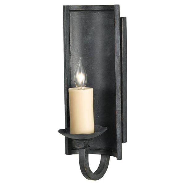 Generation Lighting King's Table 1-Light Forged Iron Sconce