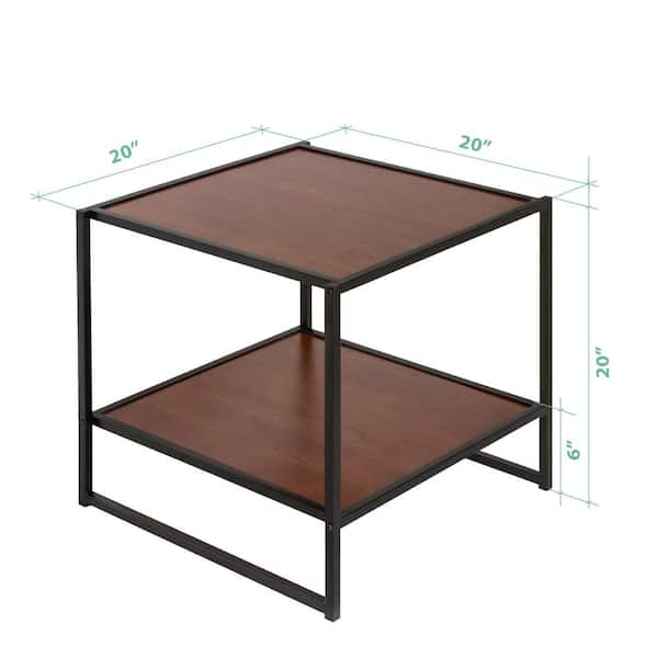 Zinus Dane Modern Studio Collection 20 Inch Square Side Table HD Zinus Dane Modern Studio Collection 20 Inch Square Side Table HD