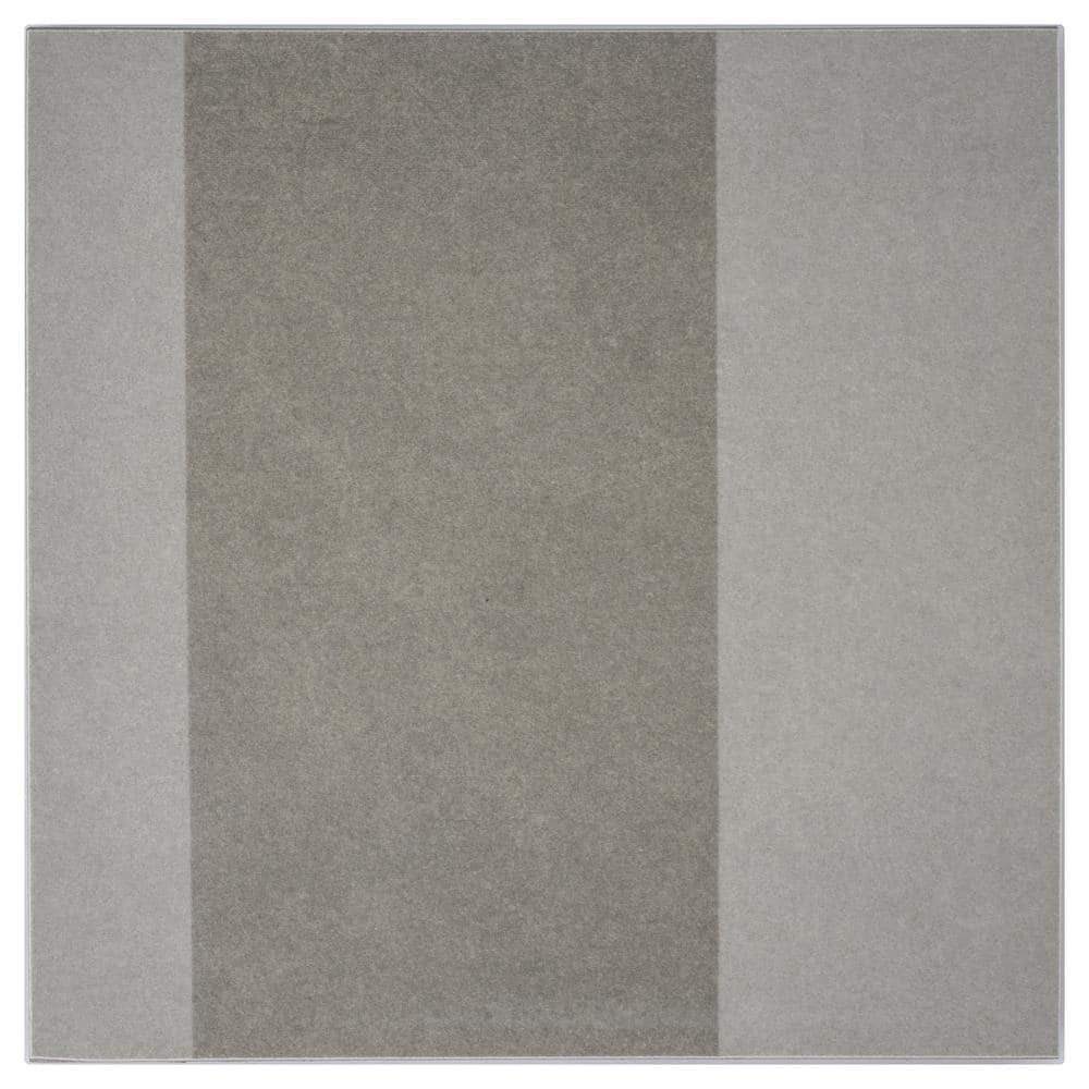 Gray Geometric Matte Porcelain 8x8 Wall Tile