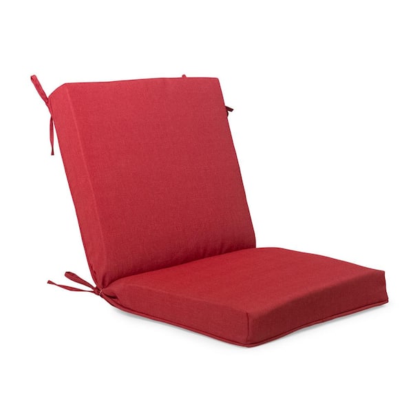 Hampton Bay Midback Outdoor Patio, Outdoor Patio Chair Cushions Home Depot