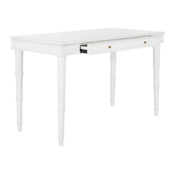 safavieh noely white writing desk