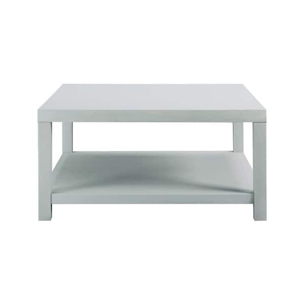 Unbranded Olive Bay 36 in. North Star Square Wood Accent Table