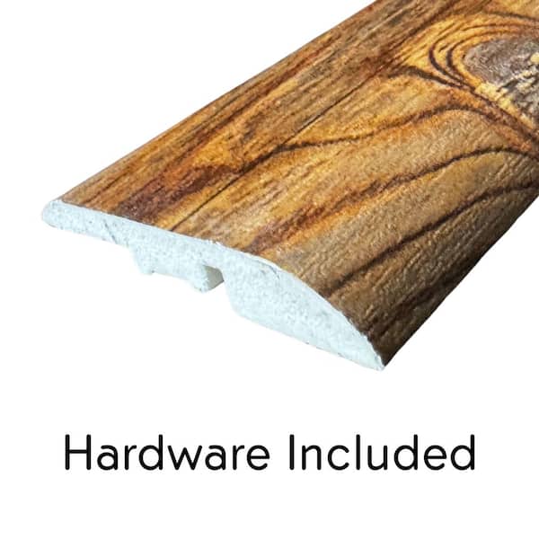 Hydrostop Golden Pine 0.2 in. T x 1.8 in. W x 94 in. L Waterproof PVC Reducer Molding