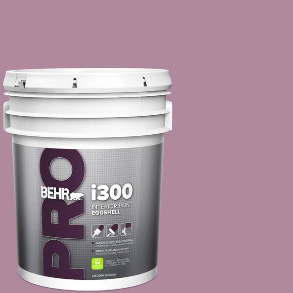 BEHR PRO 5 gal. #690D-5 Winsome Rose Eggshell Interior Paint