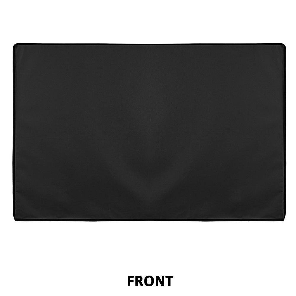 Black Weatherproof Polyester TV Cover with Remote Pocket for 30"-32" TVs
