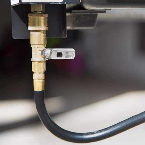 Raccord Propane à Connexion Rapide – Vanne En Laiton Massif, Adaptateur Pour Barbecue, Chauffage Et Camping