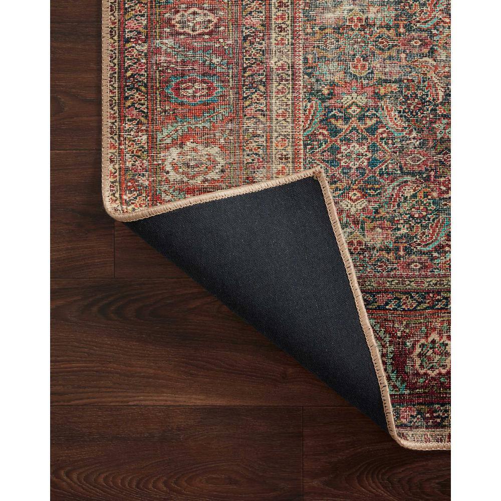 Wynter Onyx Multi 2' x 5' Vintage-Inspired Polyester Area Rug