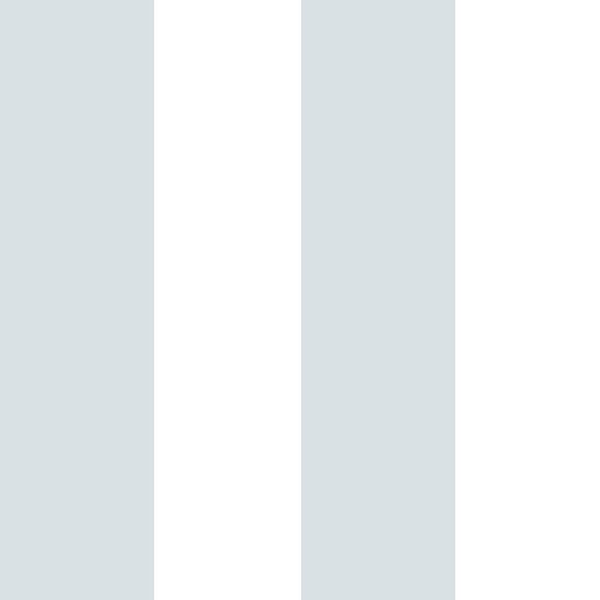 Unbranded Little Explorers 2 Blue Wide Stripe Matte Finish Non-Pasted Non-Woven Wallpaper Sample