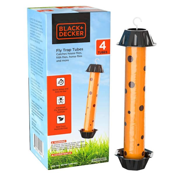 BLACK+DECKER Fly Traps for Indoors for House- Mosquito Trap & Fly
