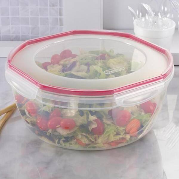 Food Storage Containers with Lid Seal - 6 Compartment Individual BPA Free  Plastic Food Containers for Pantry Organize and Storage, Stackable Meal  Prep